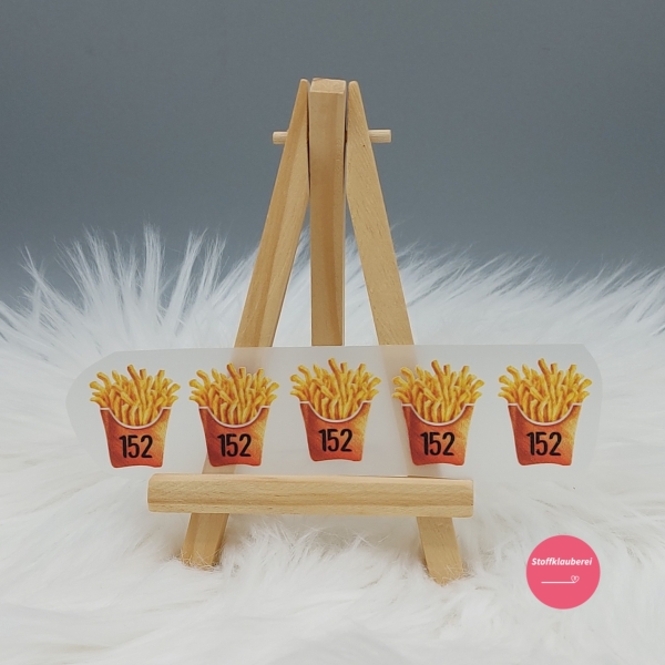 "152" Größenlabel Pommes